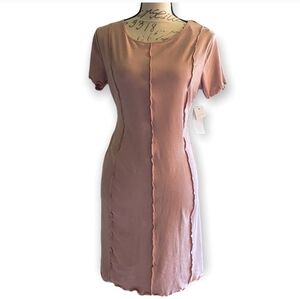 Ultra Flirt Woodrose Sea Dress NWT $39 Size Large